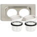 Zubehör Deckel mit 2x600ml Glas zu C51451