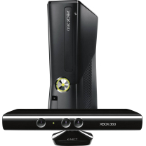 Microsoft Xbox 360 Konsole Slim 4GB + Kinect