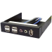 Silverstone USB/FireWire Einbauschacht
