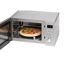 Clatronic MWG 779 H Kombi-Mikrowelle 253131 Edelstahl 900 W Mikr