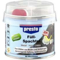 Presto 2k-Polyester F&uuml;llspachtel 250g