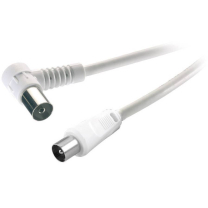 SpeaKa Professional Winkel Koax-Anschlusskabel 1,5m