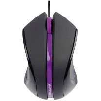 A4-Tech Glaser USB Schwarz/Lila