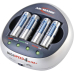 Ladegerät Ansmann Digispeed 4 Ultra + 4 Mignon-Akku Ladegerät Ansmann Digispeed 4 Ultra + 4 Mignon-Akku
