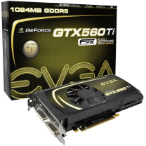 Evga Gtx560ti 1024mb Fpb Grafikk. Pcie