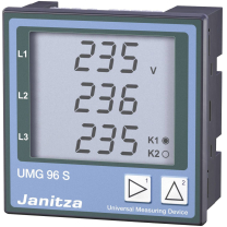 Einbau-Messger&auml;t digital Janitza Umg 96 S Modbus