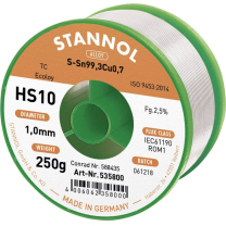 L�tdraht HS10 Sn99Cu1 bleifrei � 1,0mm 250g