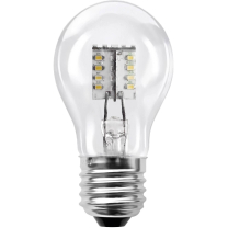 LED-Leuchtmittel E27 2,7W KLAR WW GL&Uuml;HL 15000h