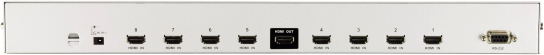 ATEN 8 Port HDMI-Switch VS0801H mit Fernbedienung 1920 x 1080 Pixel