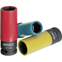 Hazet 3tlg. Steckschl&uuml;ssel-Eins&auml;tze 17/19/21mm