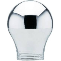 Paulmann Esl Glas Kopfspiegel Sil. Gl�h