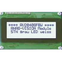 Anag Vision LCD-Modul Stn Positiv/LED Weiss 20x4l