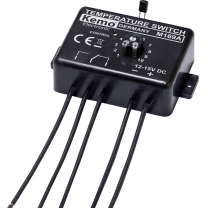Kemo Temperaturschalter-Thermostat 12V/DC