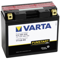 Varta Motorradbatterie Yt12b-4 / -Bs