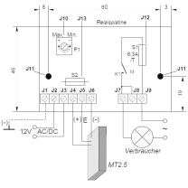 Relais Platine f&uuml;r D77282