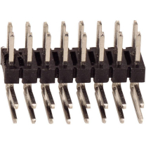 BKL Electronic Stiftleiste 2x30-polig abgewinkelt vergoldet Rm 2,54