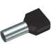 Aderendhülse isoliert Br 2x10,0-14 50 Stück