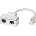 RJ45-T-Adapter 1x1