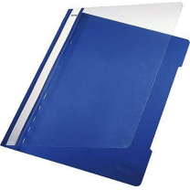 Leitz Plastic-Hefter A4 Blau 4191-35,