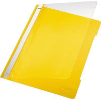 Leitz Plastic-Hefter A4 Gelb 4191-15,