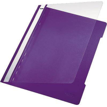 Leitz Plastic-Hefter A4 Viol.