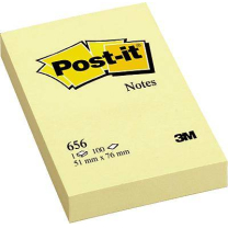 3m Post-It Notes 656 Gelb