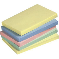 5 Star Haftnotizen 127x76mm Pastell Ve12 Bild