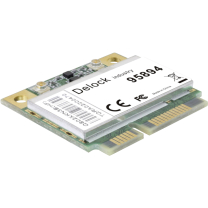 Delock Mini Pci-E Wlan+Bt N150 Hs