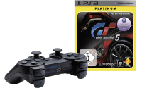 Ps3 Wireless Controller + Gran Turismo 5 Ps3 Wireless Controller + Gran Turismo 5
