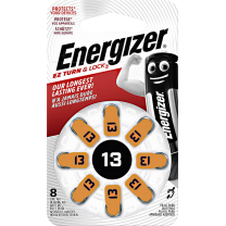 Energizer H&ouml;rger&auml;tebatterien Za13, 8er