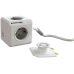 Steckdose Powercube USB Grau Steckdose Powercube USB Grau
