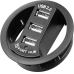 3 Port USB 2.0 Einbau-Hub 60 mm