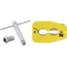F-Stecker Starterkit 4 x F-Stecker · Aufdrehschlüssel · Abisolierer