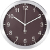 Funk-Wanduhr Alu Braun Funk-Wanduhr Alu Braun