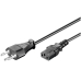 Kaltgerätekabel mit Schweizer Stecker 2