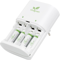 Igo Green Ladeger&auml;t Inkl. 4 Micro