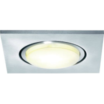 sygonix Einbauleuchte Como, 9 W, Eckig