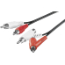 Cinch Audio-Kabel 2xcinchst/Bu/2xcinchst Cinch Audio-Kabel 2xcinchst/Bu/2xcinchst