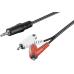 Klinke-Cinch-Kabel 3,5mmklinke/Cinchbu/S Klinke-Cinch-Kabel 3,5mmklinke/Cinchbu/S