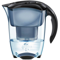 Brita Tisch-Wasserfilter Elemaris Cool Meter Schwarz, Transparen