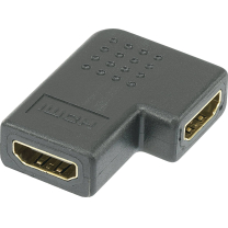 Hdmi Doppel-Kupplung L-Form-Kurz Links