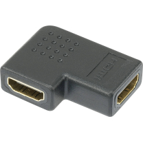 Hdmi Doppel-Kupplung L-Form-Kurz Rechts