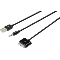Digitus Apple Dock-Y-Klinke-Usb-Kab.0,5m