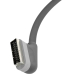 Belkin Scart Anschlusskabel SCART-Stecker / SCART-Stecker Grau 1 m
