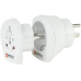 Skross 1.500204 Reise-Adapterstecker Reiseadapter USA/ Schutzkontakt Weiß