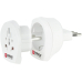 Skross 1.500213 Reise-Adapterstecker Reiseadapter Italien/ Schutzkontakt Weiß