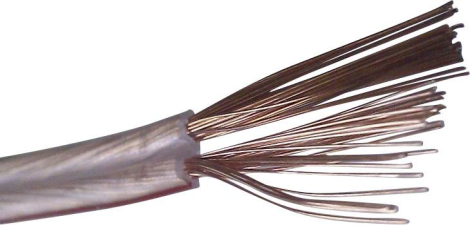 Ls-Kabel 2x1,5mm², Transparent, Cca Ls-Kabel 2x1,5mm², Transparent, Cca