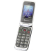 Amplicomms PowerTel M7000 Großtasten-/Seniorenhandy Silber