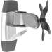 Xergo Monitor-Wandhalter, Neig-, Schwenk- und Drehbar Xergo Monitor-Wandhalter, Neig-, Schwenk- und Drehbar