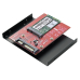 mSATA SSD auf SATA mit 8,9 cm (3,5 mSATA SSD auf SATA mit 8,9 cm (3,5